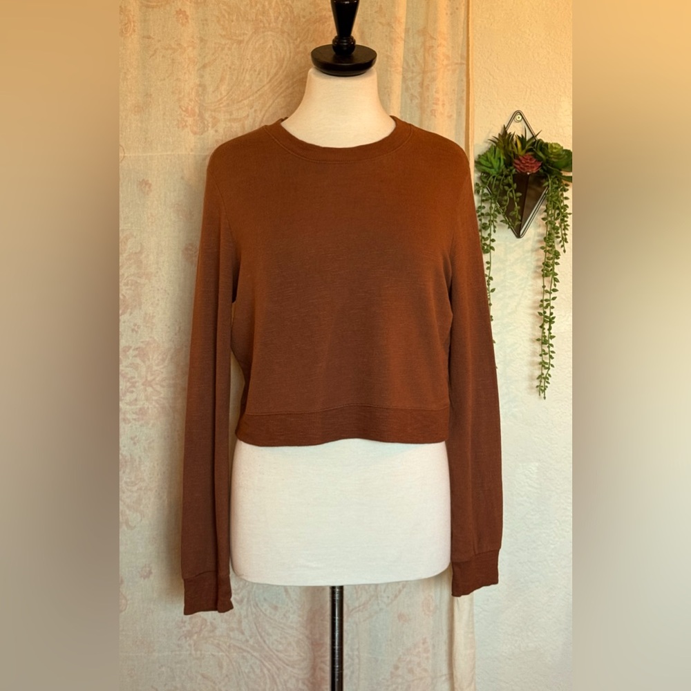 Double Zero Cropped Sweatshirt - image 1